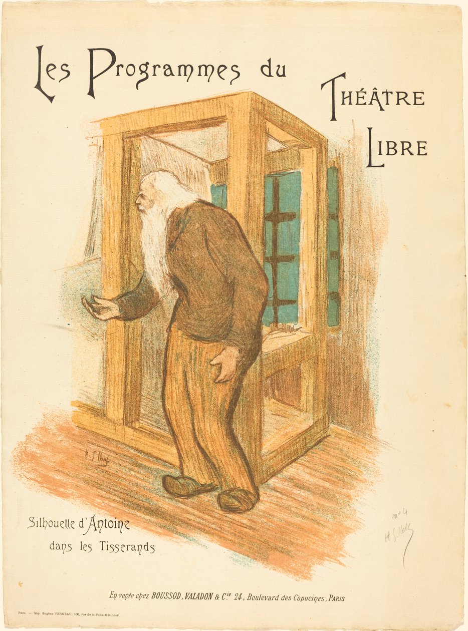 Gratis teaterprogrammer af Henri Gabriel Ibels