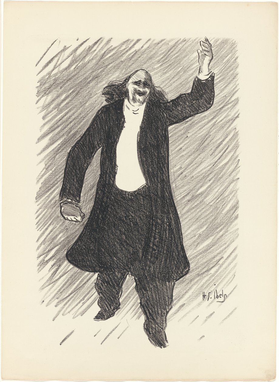 Marcel Legay, fra Le Café-Concert af Henri Gabriel Ibels