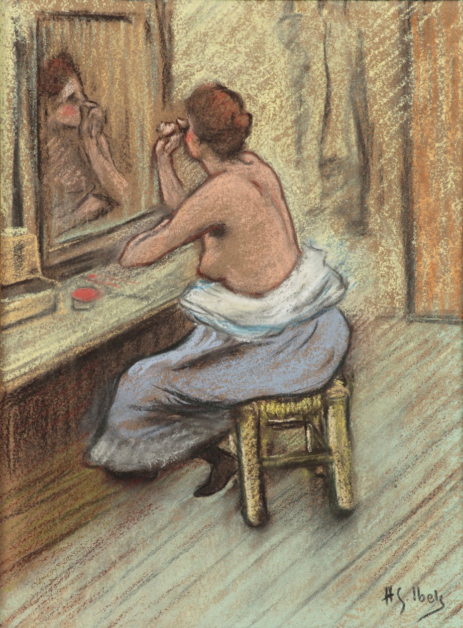 Løgn Løgn, ca. 1895. af Henri Gabriel Ibels
