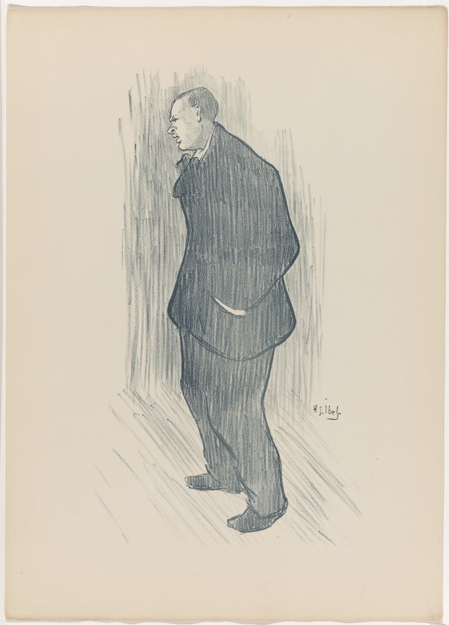 Mévisto, fra Le Café-Concert af Henri Gabriel Ibels