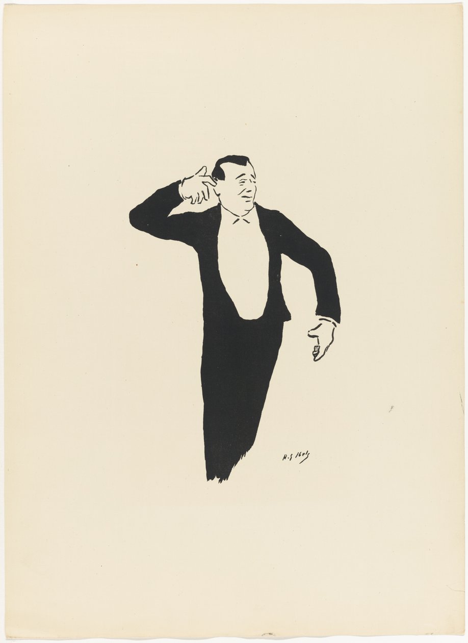 Paulus, fra Le Café-Concert af Henri Gabriel Ibels