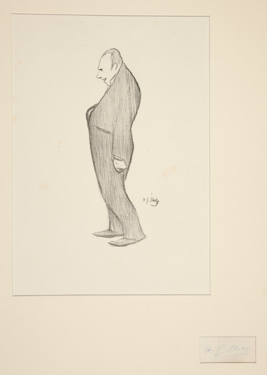 Stående mand af Henri Gabriel Ibels