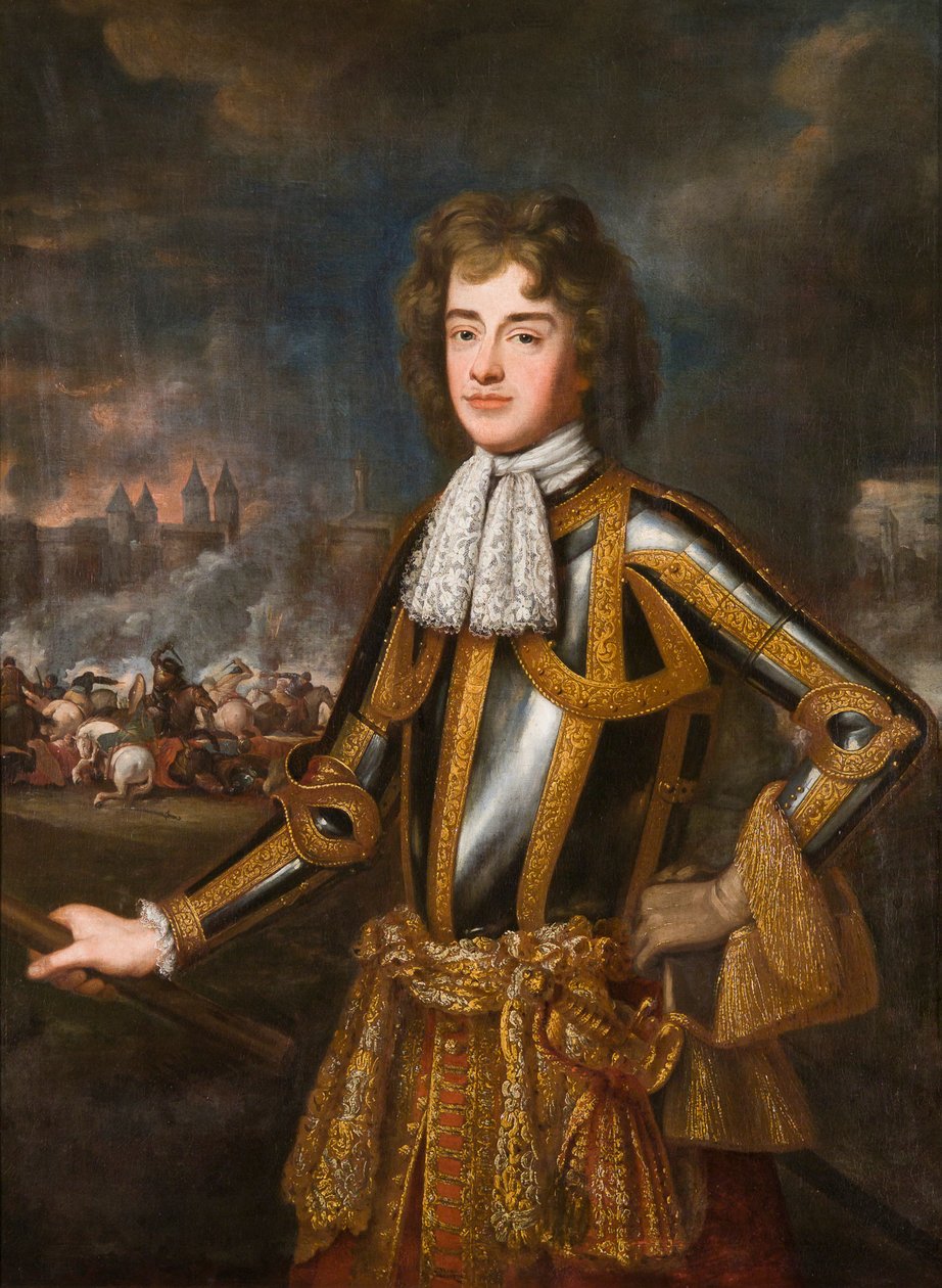 Henri Gascar - Portræt af prins Philipp Erasmus af Liechtenstein (1664-1704) af Henri Gascar