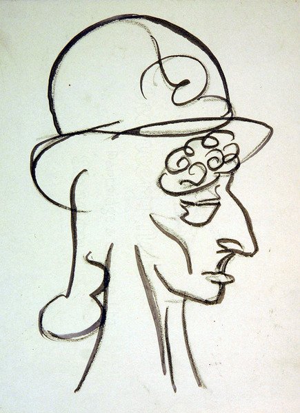 En moderigtig hat af Henri Gaudier Brzeska
