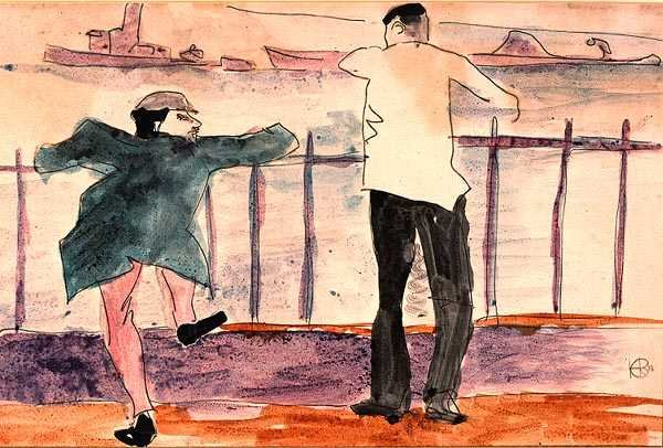 Havnefronten af Henri Gaudier Brzeska