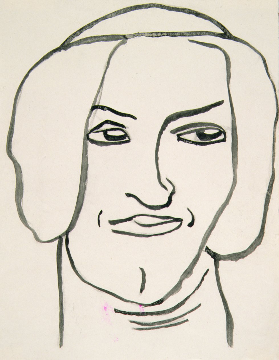 Sophie smiler af Henri Gaudier Brzeska