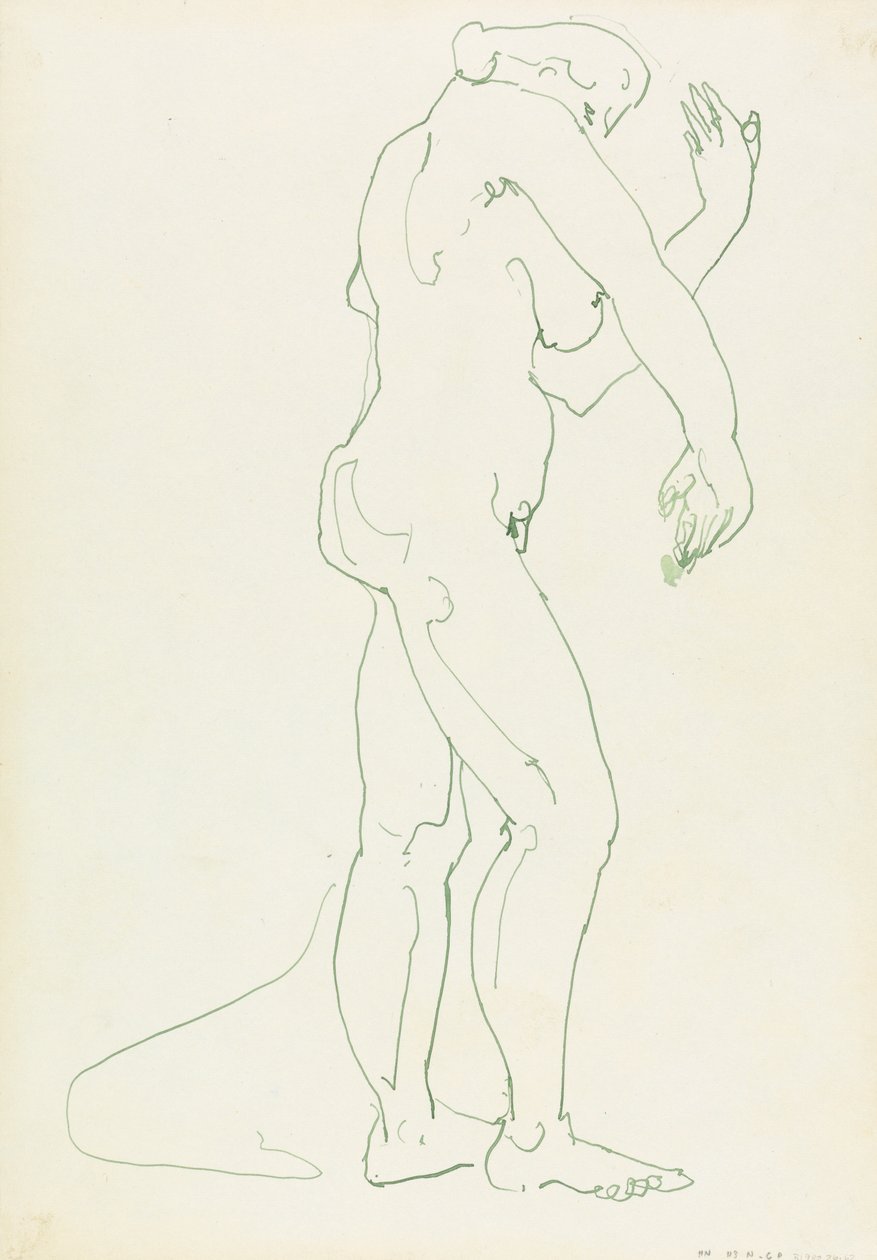 Stående kvindeskikkelse af Henri Gaudier Brzeska