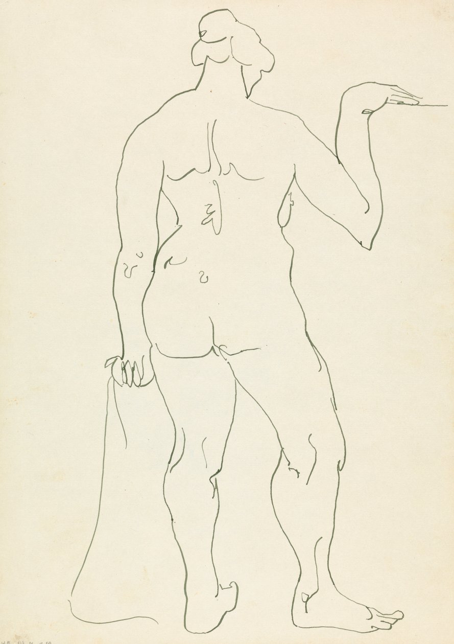 Stående kvindeskikkelse af Henri Gaudier Brzeska