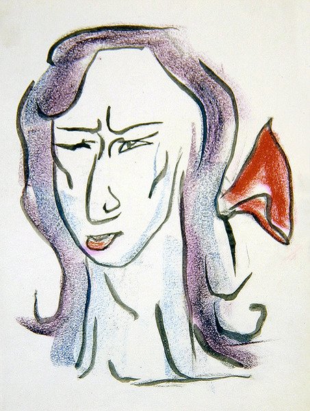Grevinden af Oxford og Asquith af Henri Gaudier Brzeska