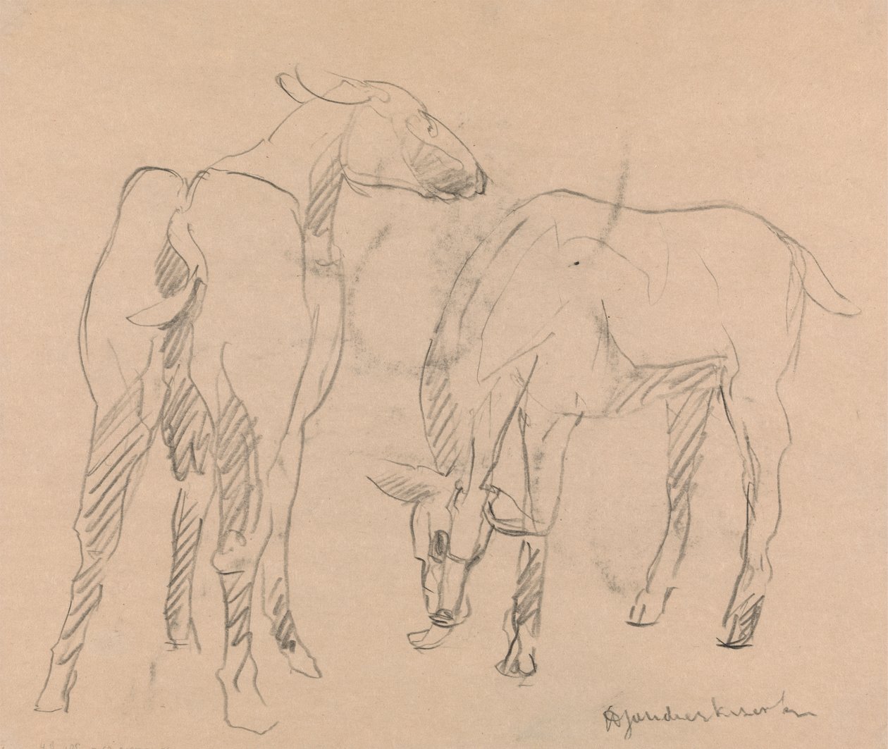 To geder af Henri Gaudier Brzeska