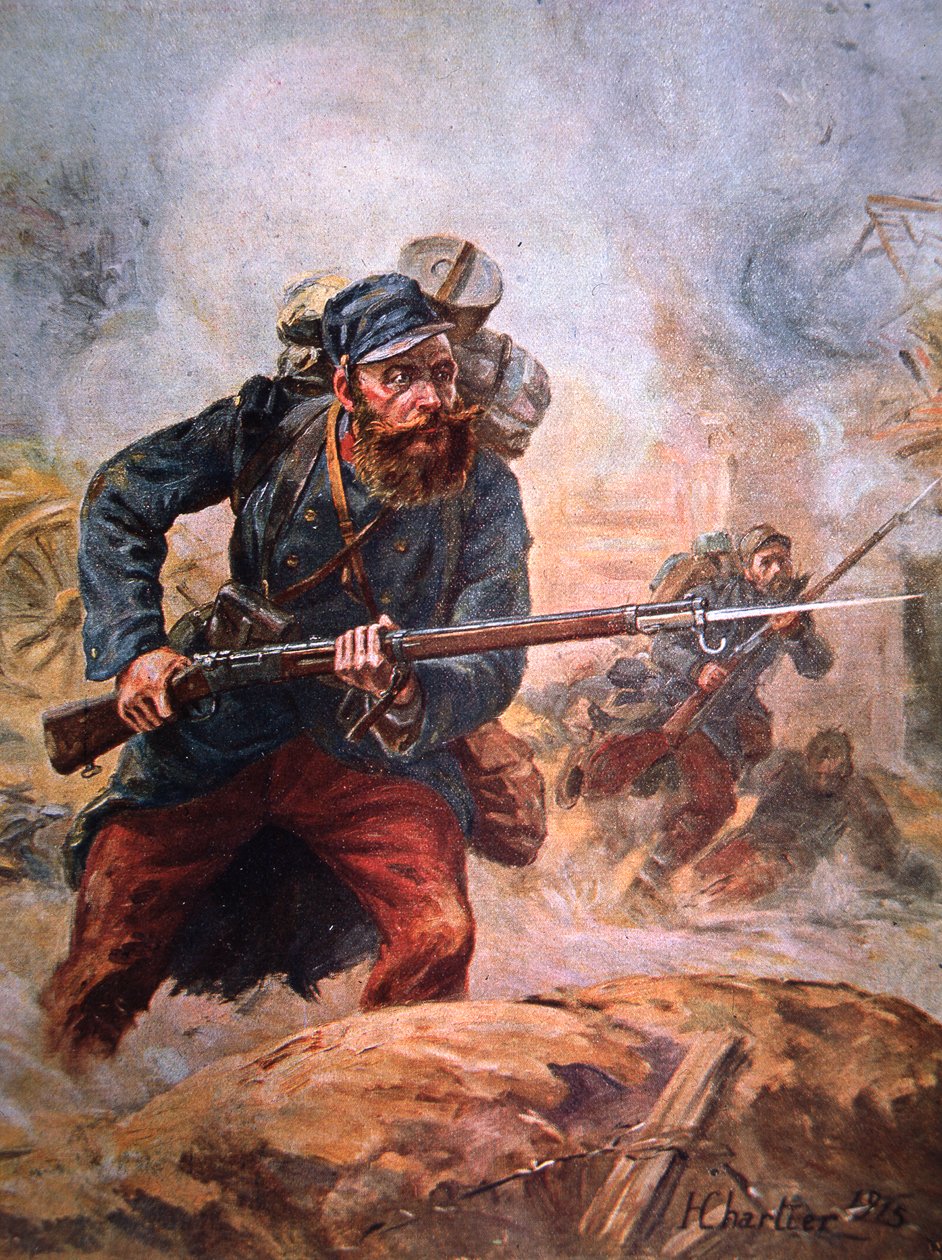De glorværdige soldater fra Marne af Henri Georges Jacques Chartier
