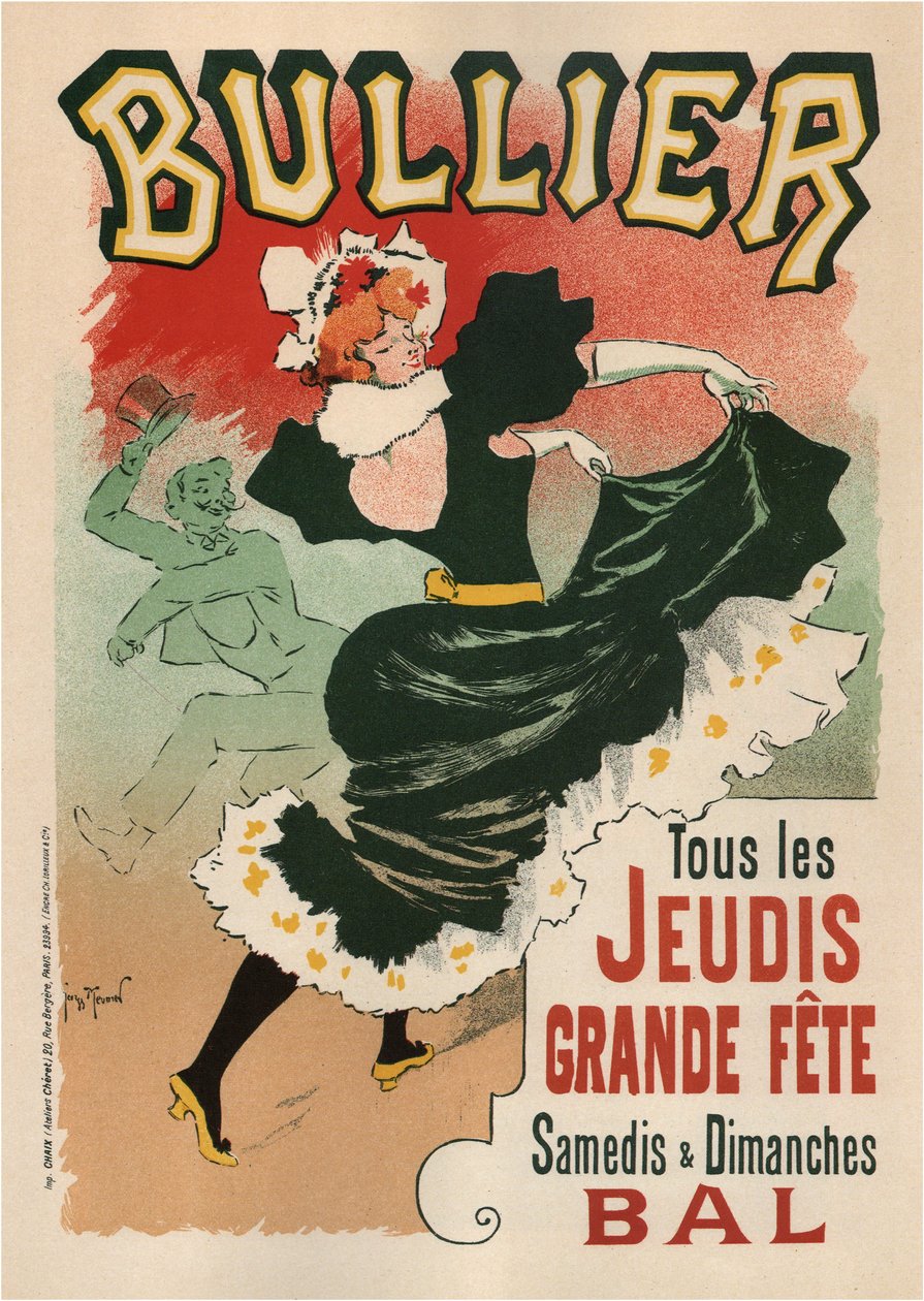 Bullier, 1894 af Henri Georges Meunier