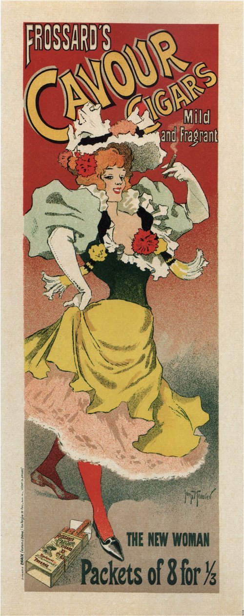 Cavour Cigarer, 1896 af Henri Georges Meunier