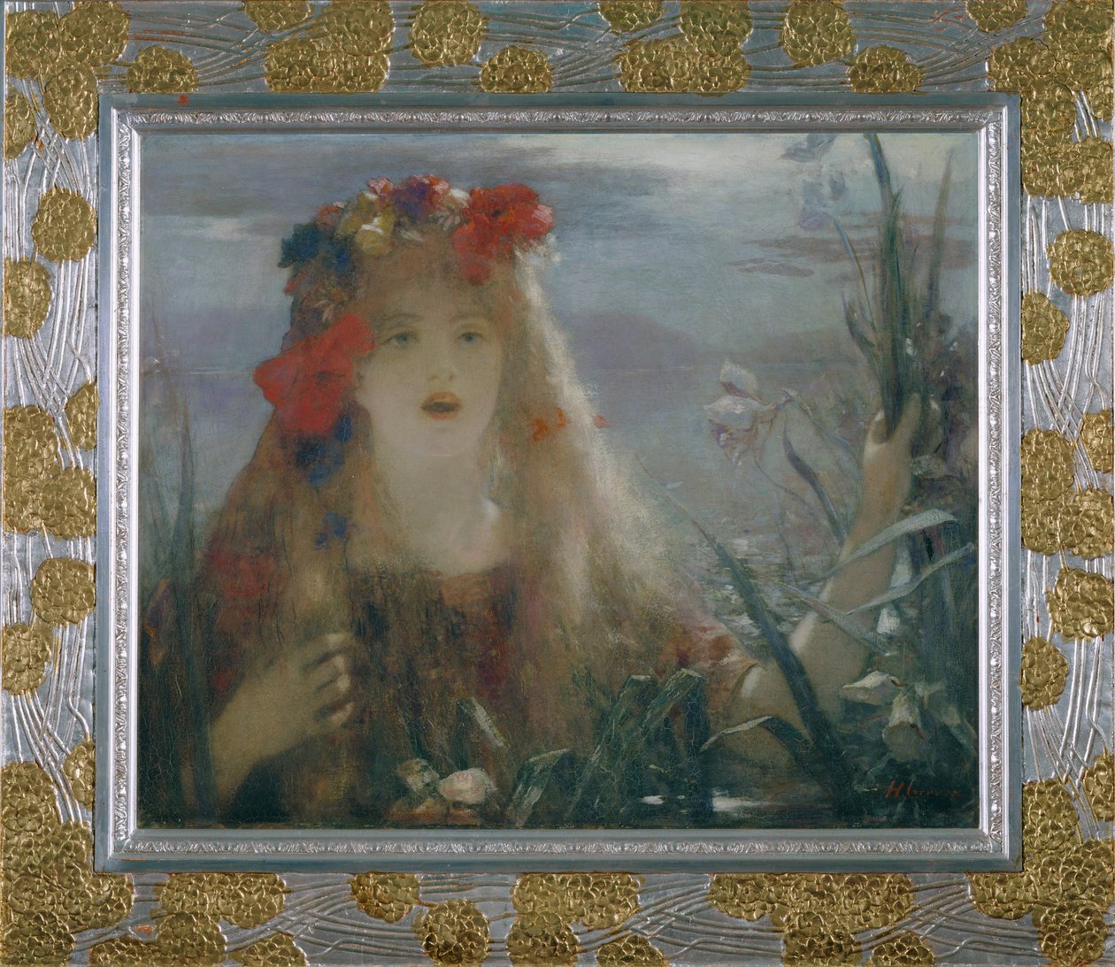 Ophelia (maleri på lærred) af Henri Gervex