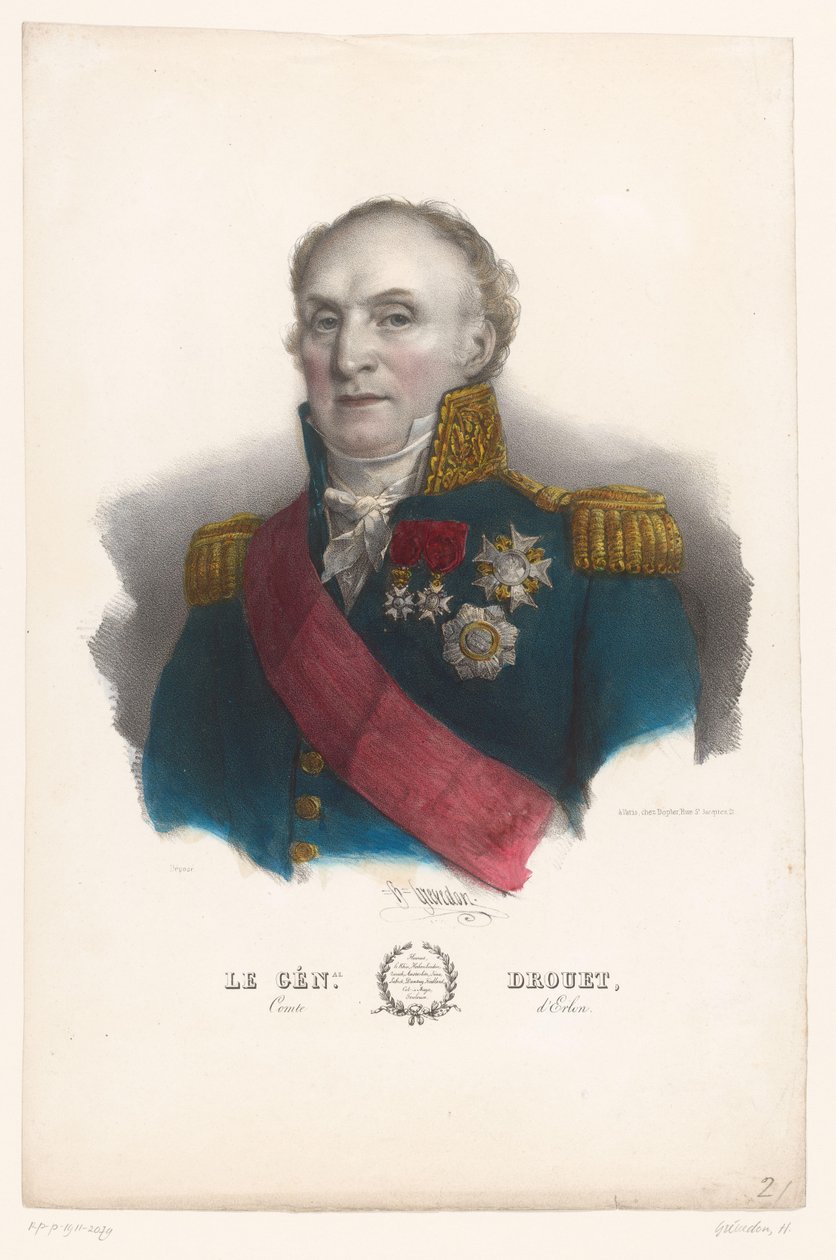 Portræt af Jean-Baptiste Drouet d