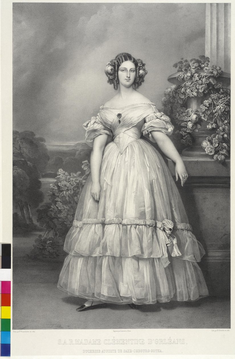 Prinsesse af Frankrig clementine af Henri Grevedon