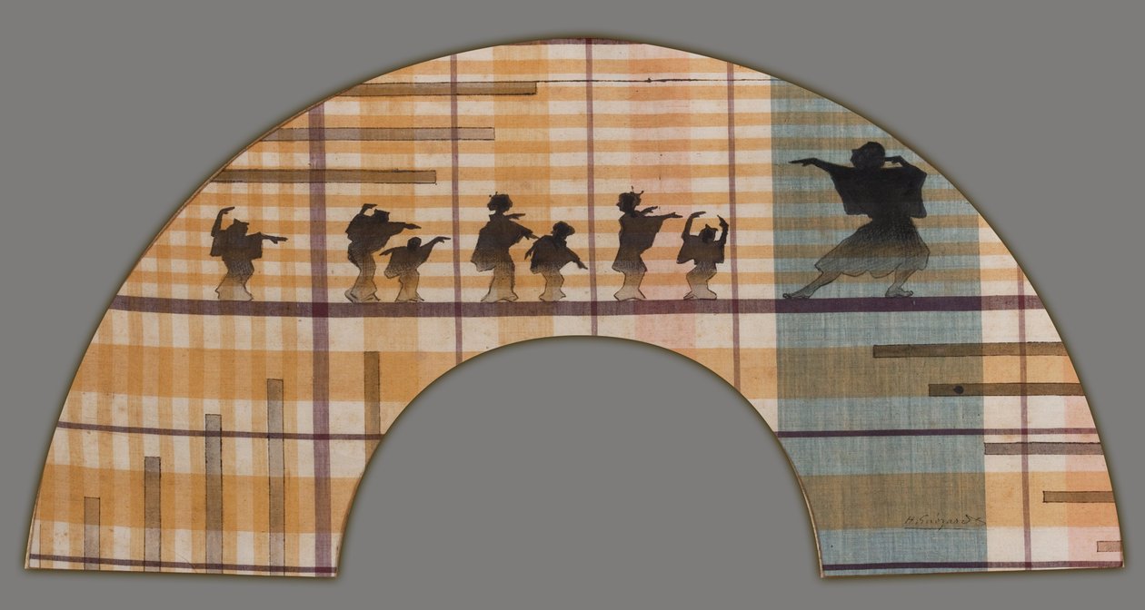 Shadow Theatre Fan af Henri Guérard