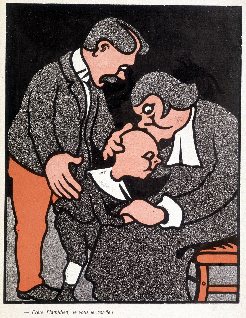 Frère Flamidien, je vous le confie - af Henri Gustave Jossot (1866-1951), i 