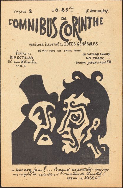 Til alle fra Korinth (nr. 2, 15. januar 1897) af Henri Gustave Jossot, Louis Valtat, and others