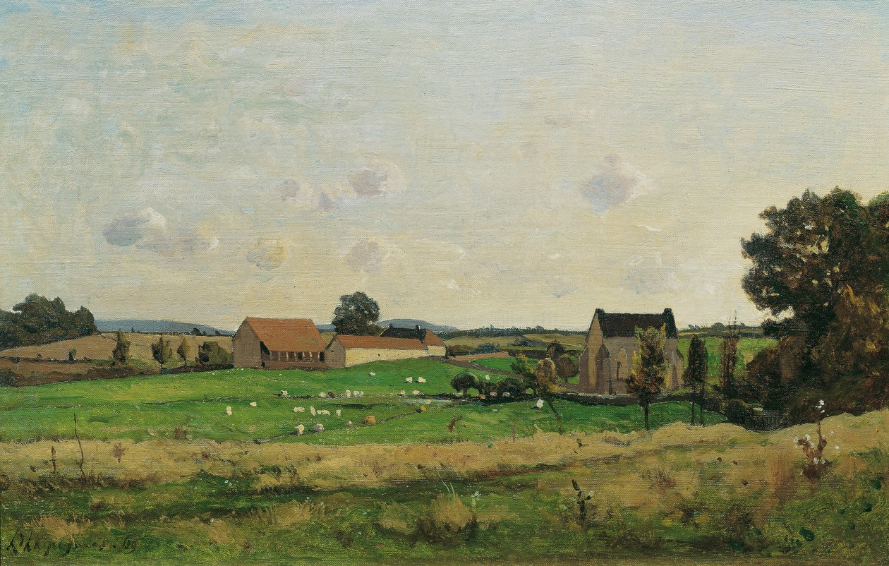 The Estate of Saulce (Afd. Gonne) af Henri Joseph Harpignies