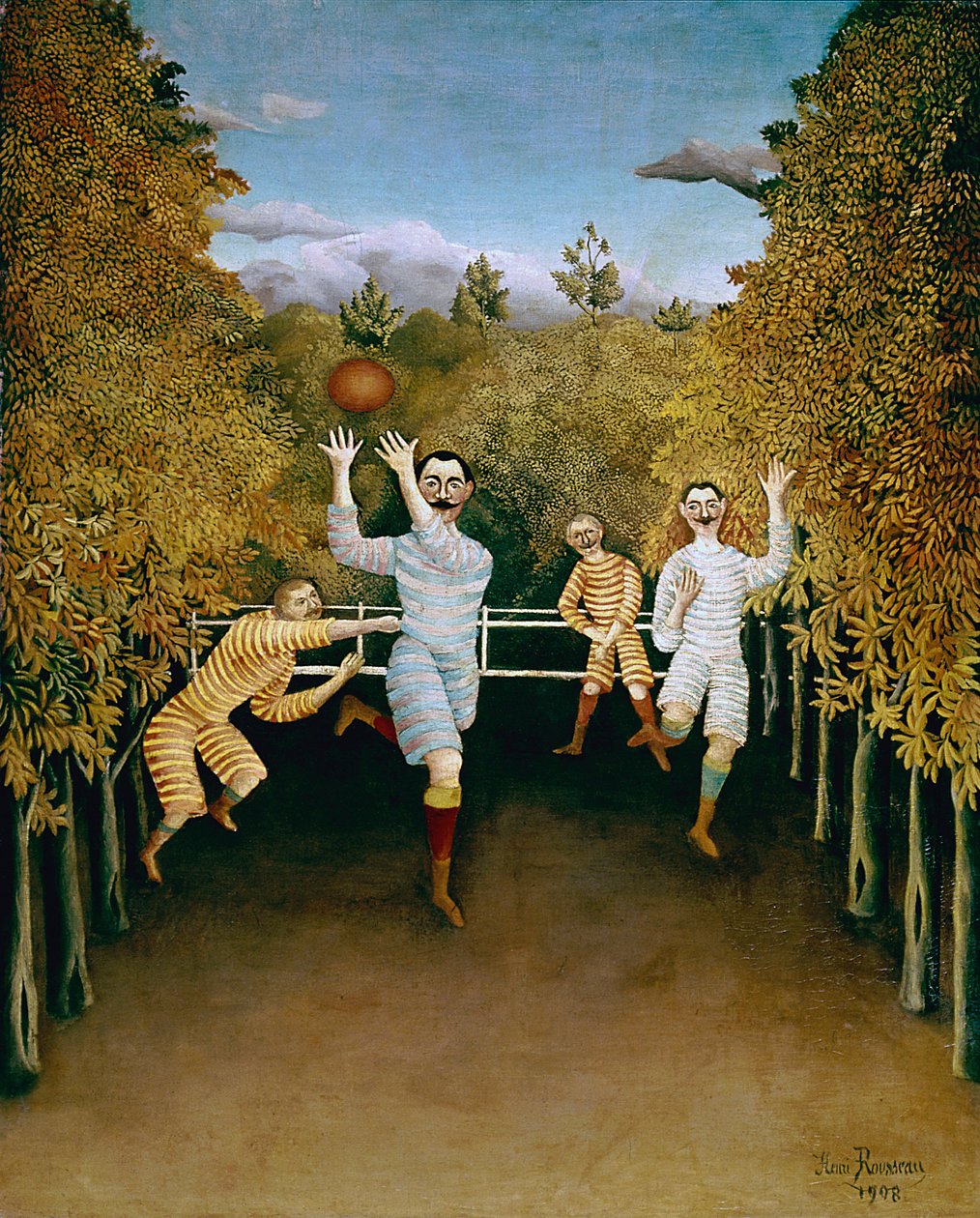  af Henri J.F. (1844-1910) Rousseau
