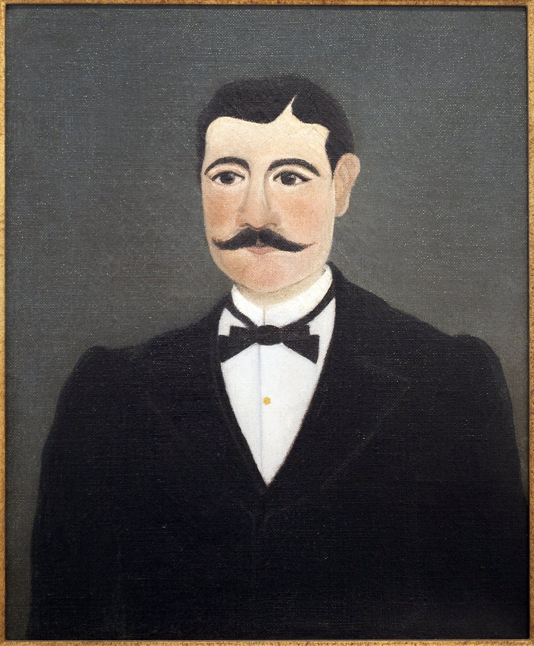 Portræt af Frumence Biche i almindeligt tøj (marechal des logis). Maleri af Henri Rousseau (1844-1910), kendt som tolden, olie på lærred, slutningen af det 19.-begyndelsen af det 20. århundrede, fransk kunst, Musee International d