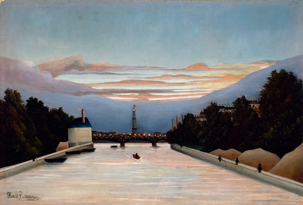 Eiffeltårnet, ca. 1898 af Henri J.F. 1844 1910 Rousseau
