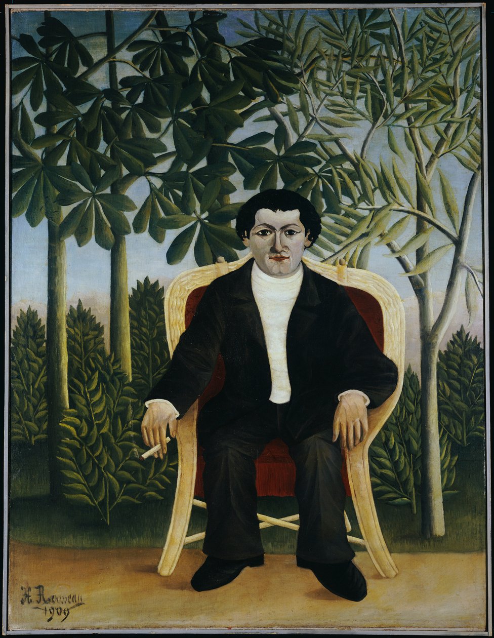 Portræt af Joseph Brummer, 1909 af Henri J.F. Rousseau