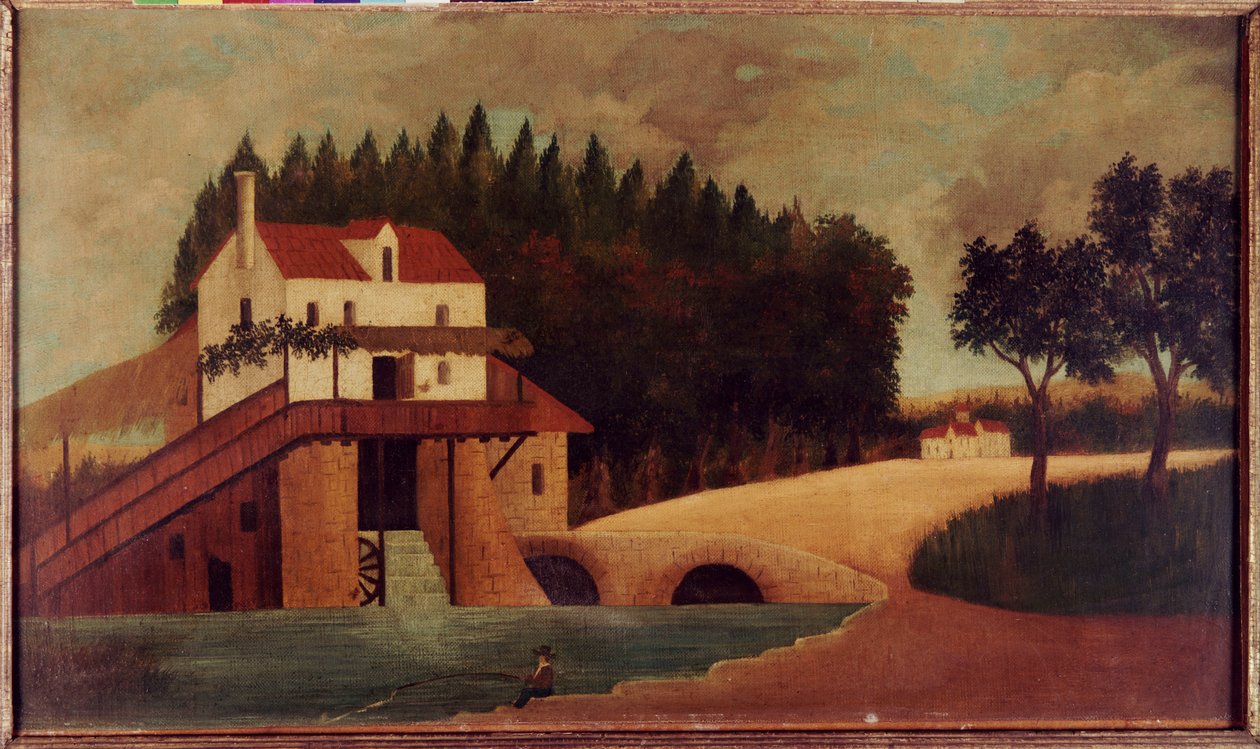 Møllen, ca. 1896 af Henri J.F. Rousseau