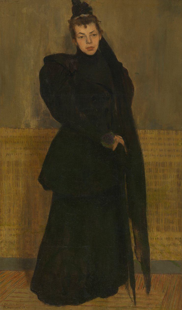 Louise i sorg af Henri Jacques Edouard Evenepoel