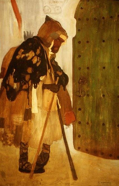 Den arabiske tigger af Henri Jacques Edouard Evenepoel