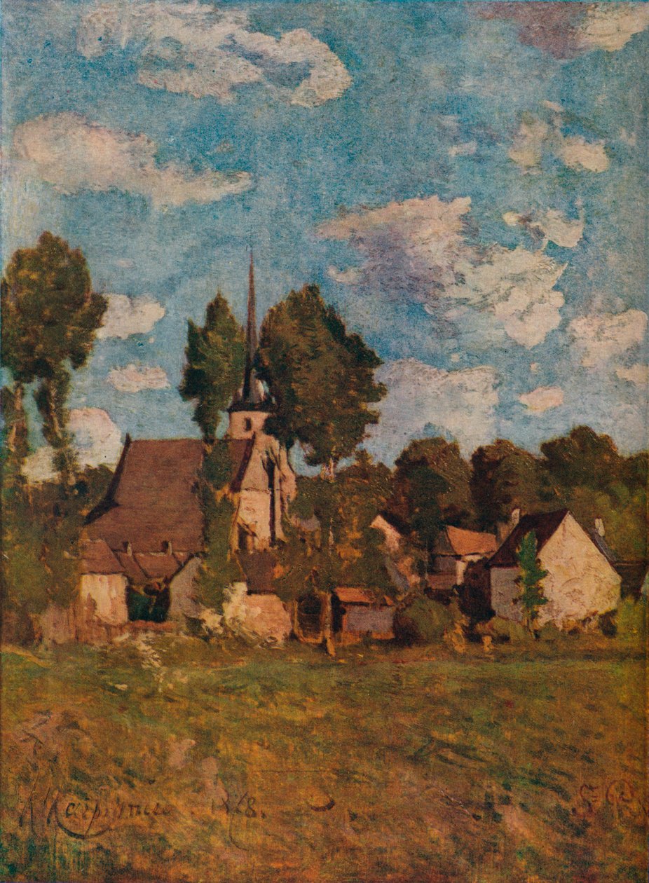 Saint-Privat, c1878 af Henri Joseph Harpignies