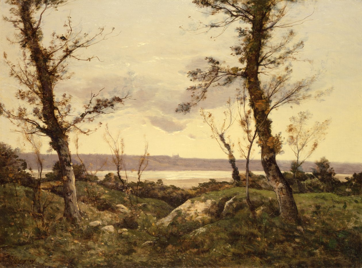 The Estuary, 1895 af Henri Joseph Harpignies