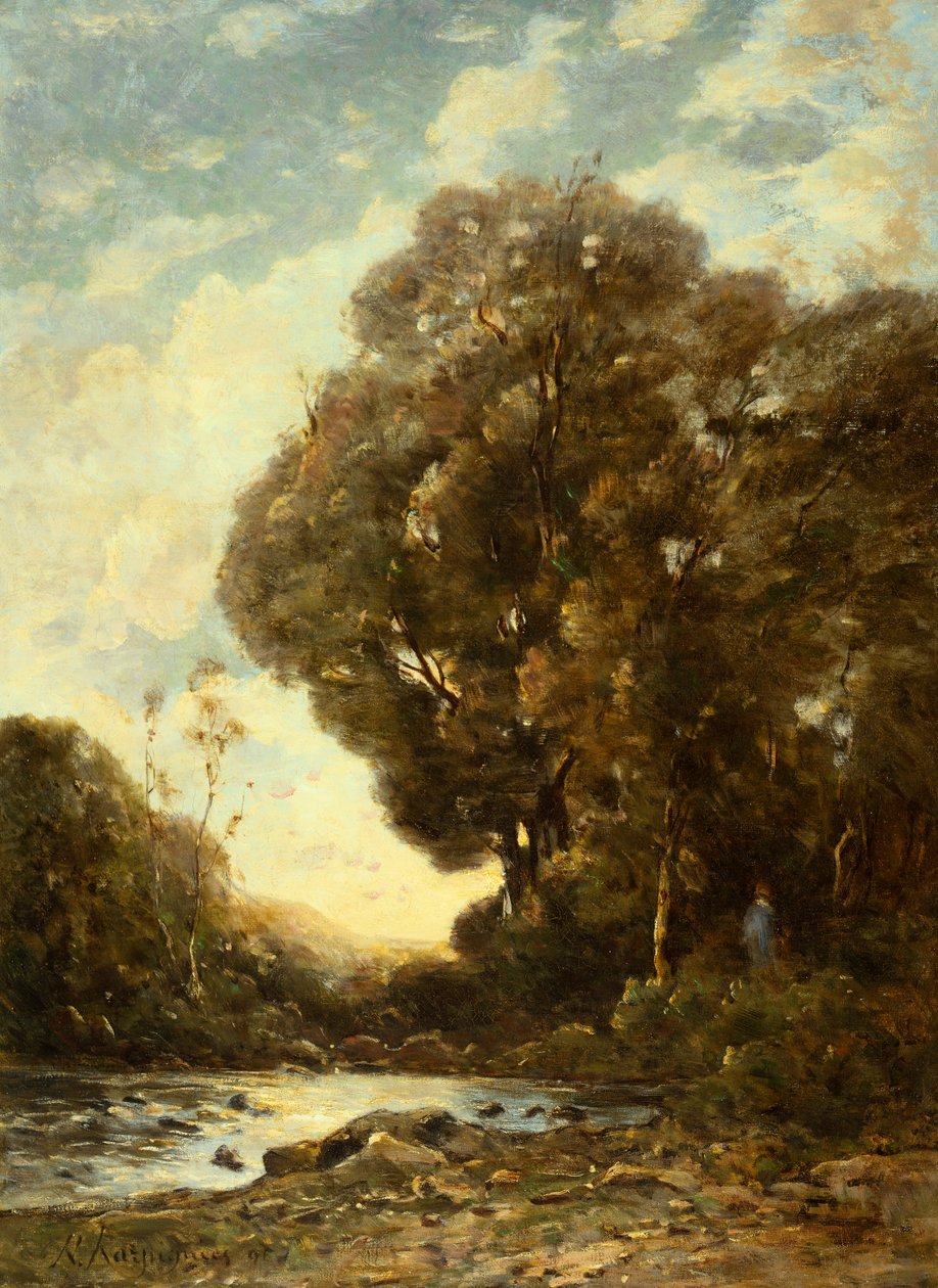 Floden af Henri Joseph Harpignies
