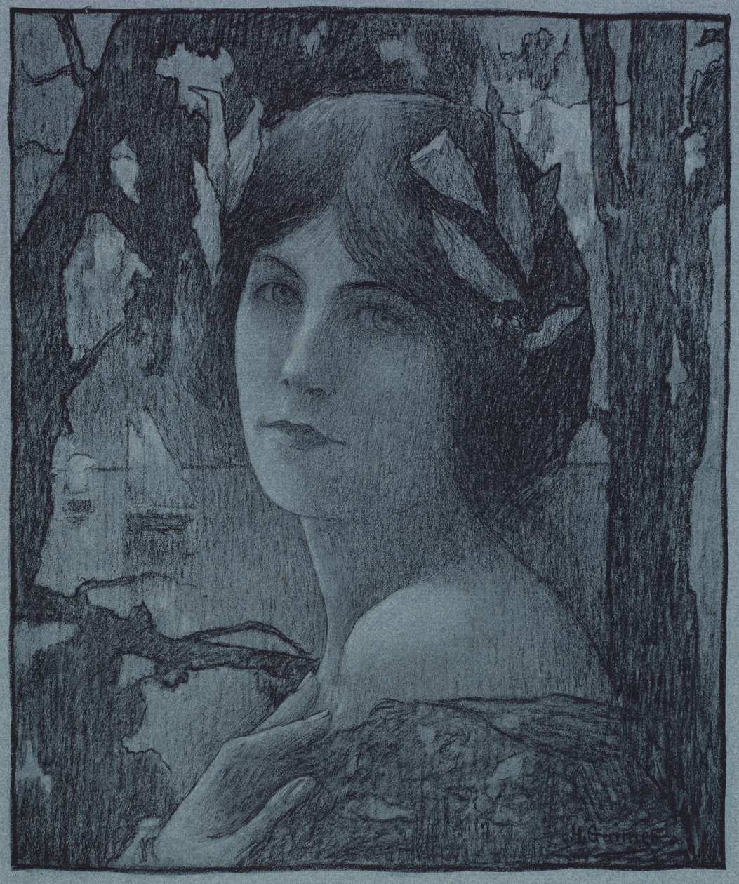 Blid nat af Henri Jules Guinier