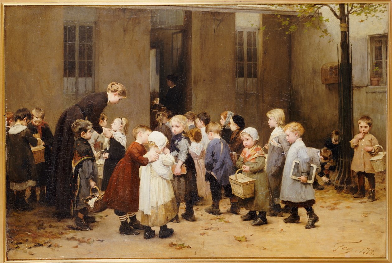 Tilbage til skolen af Henri Jules Jean Geoffroy