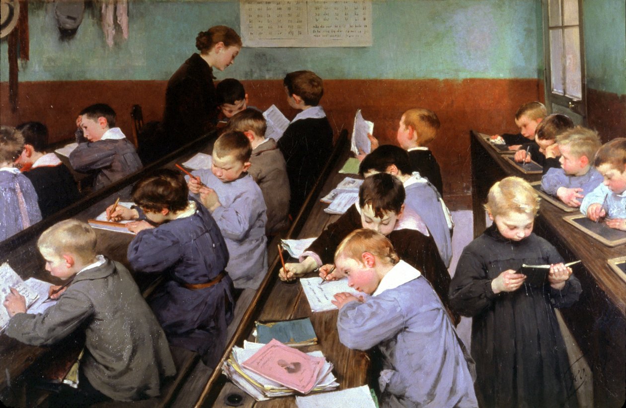 Børneklasse af Henri Jules Jean Geoffroy