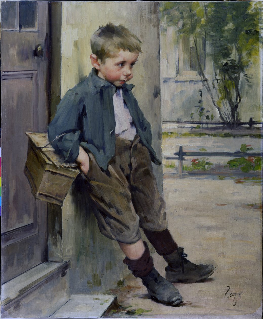 Ude af spillet af Henri Jules Jean Geoffroy