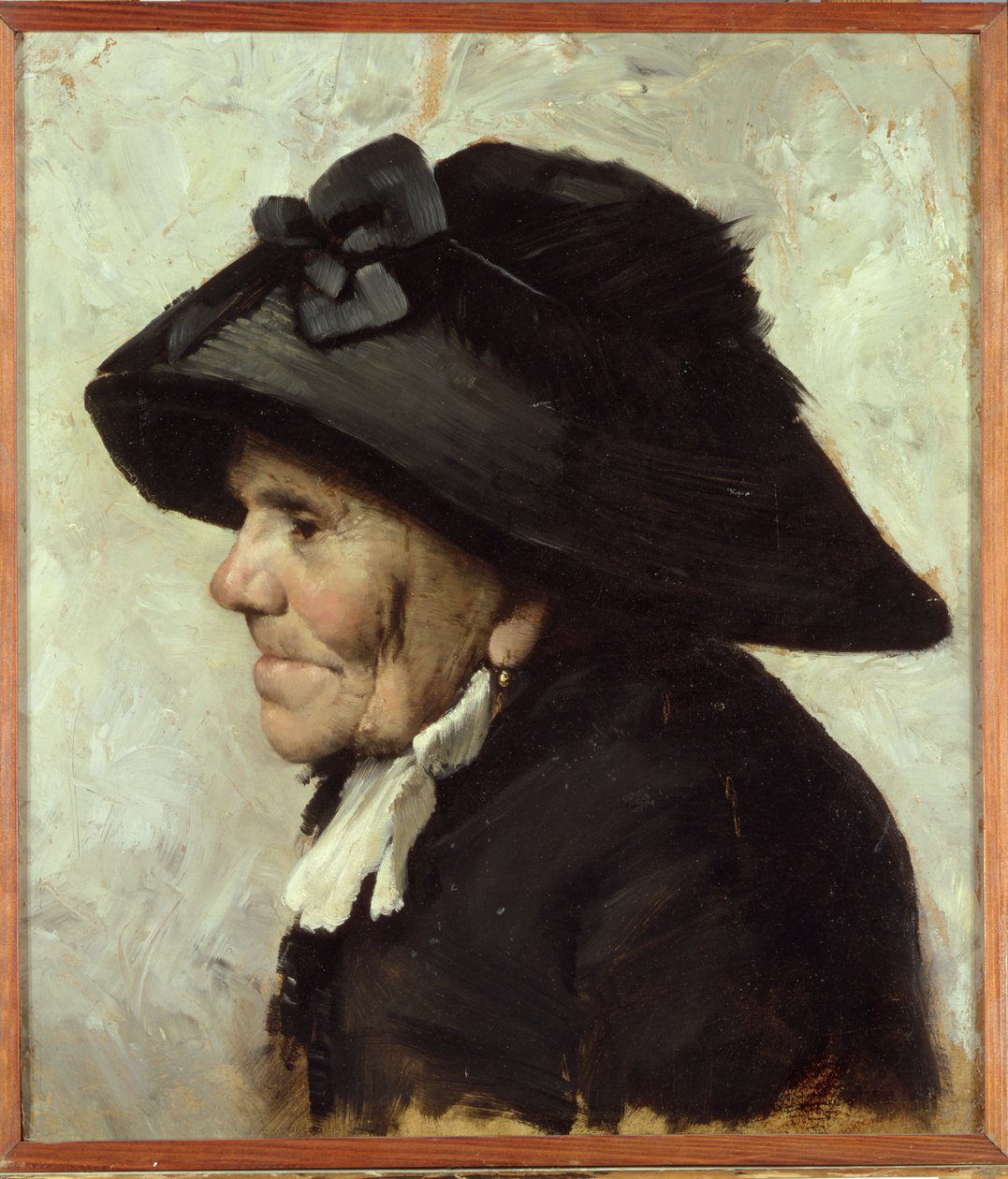 Studie af en gammel kvindes hoved, 1880