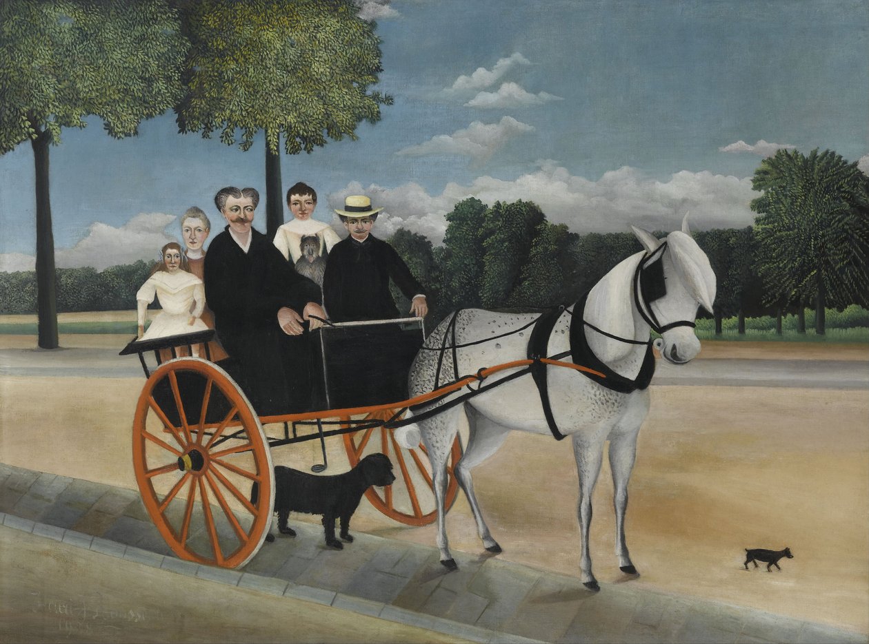 Gamle Juniers vogn af Henri Julien Félix Rousseau