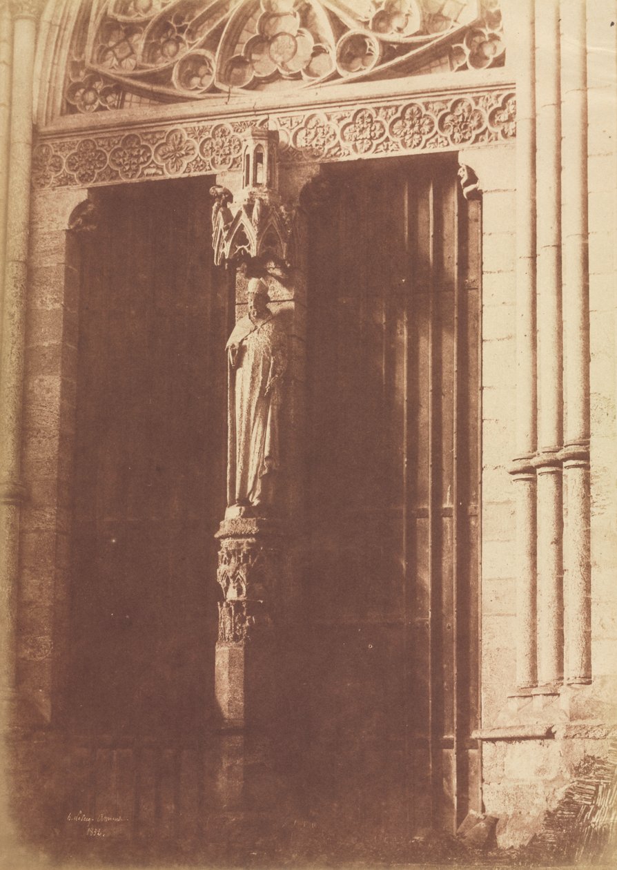 Amiens, den nordlige facade af tværskibet af Henri Le Secq