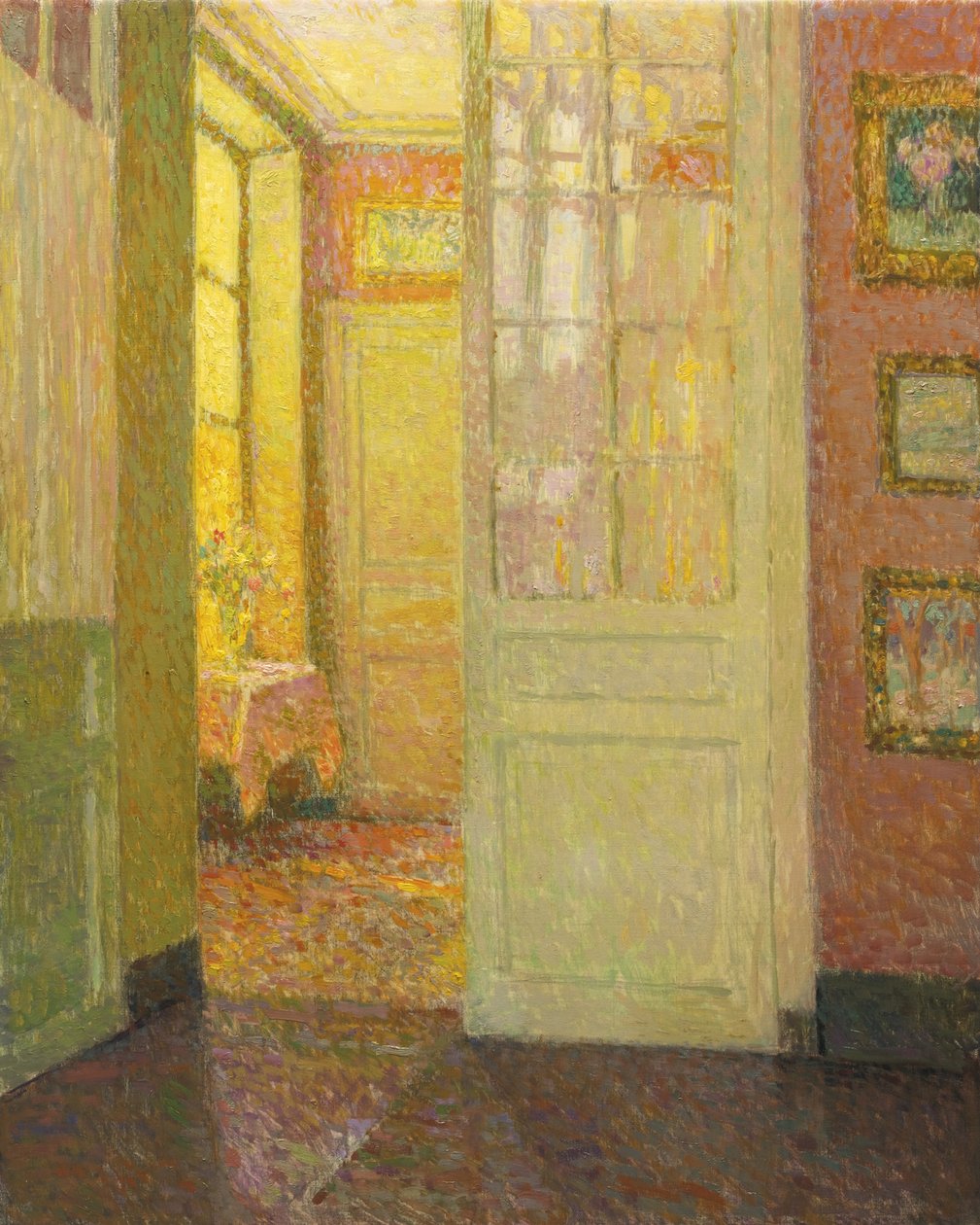 Interiør. Vindueslys, 1931 af Henri Le Sidaner