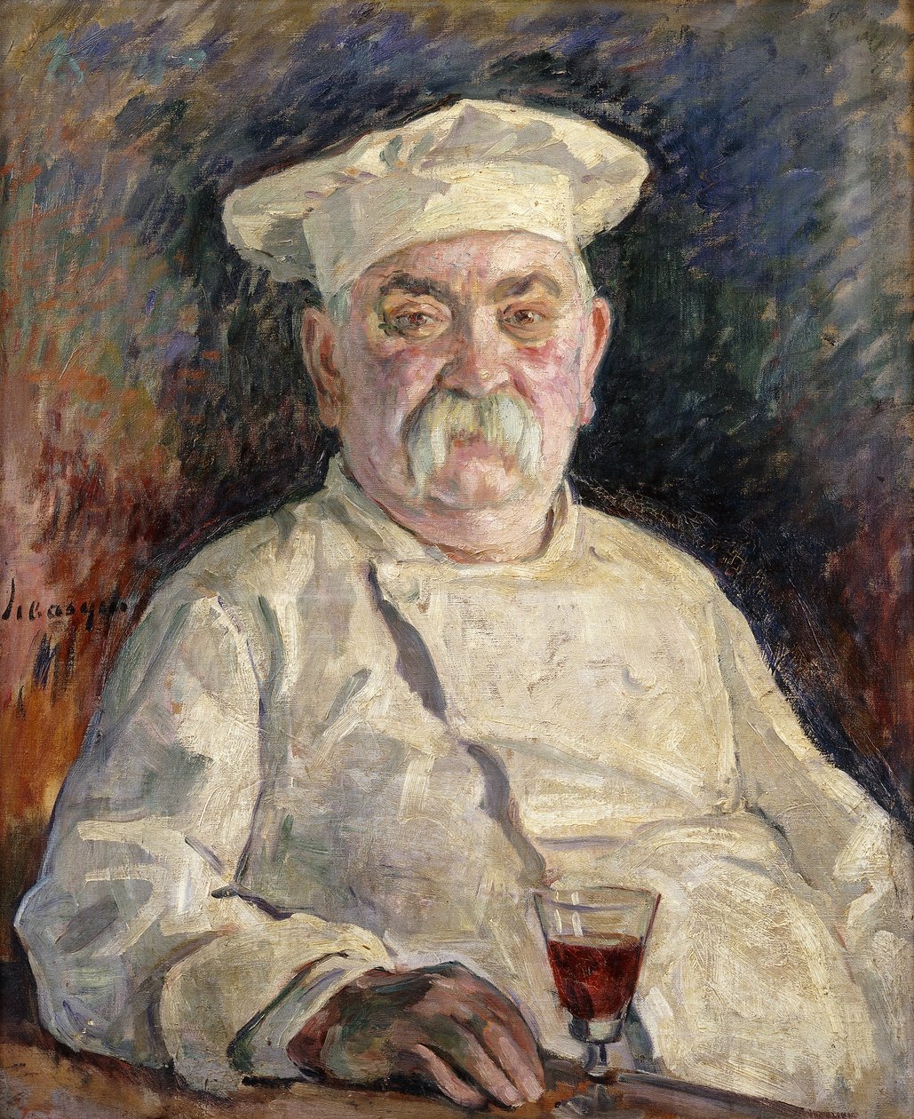 chef; Komfuret, af Henri Lebasque