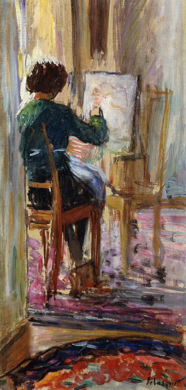 Kunstnerens Datter; Kunstnerens datter, af Henri Lebasque
