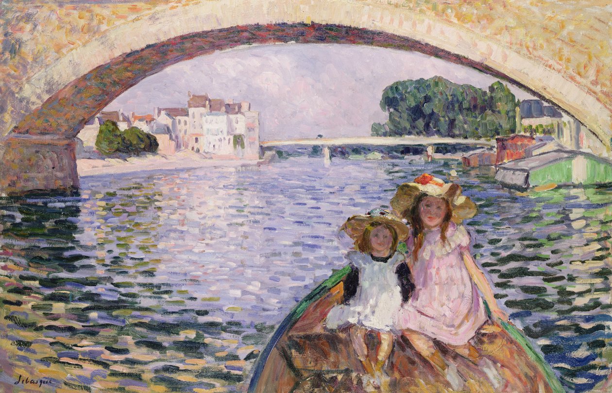 I båden, 1903 af Henri Lebasque