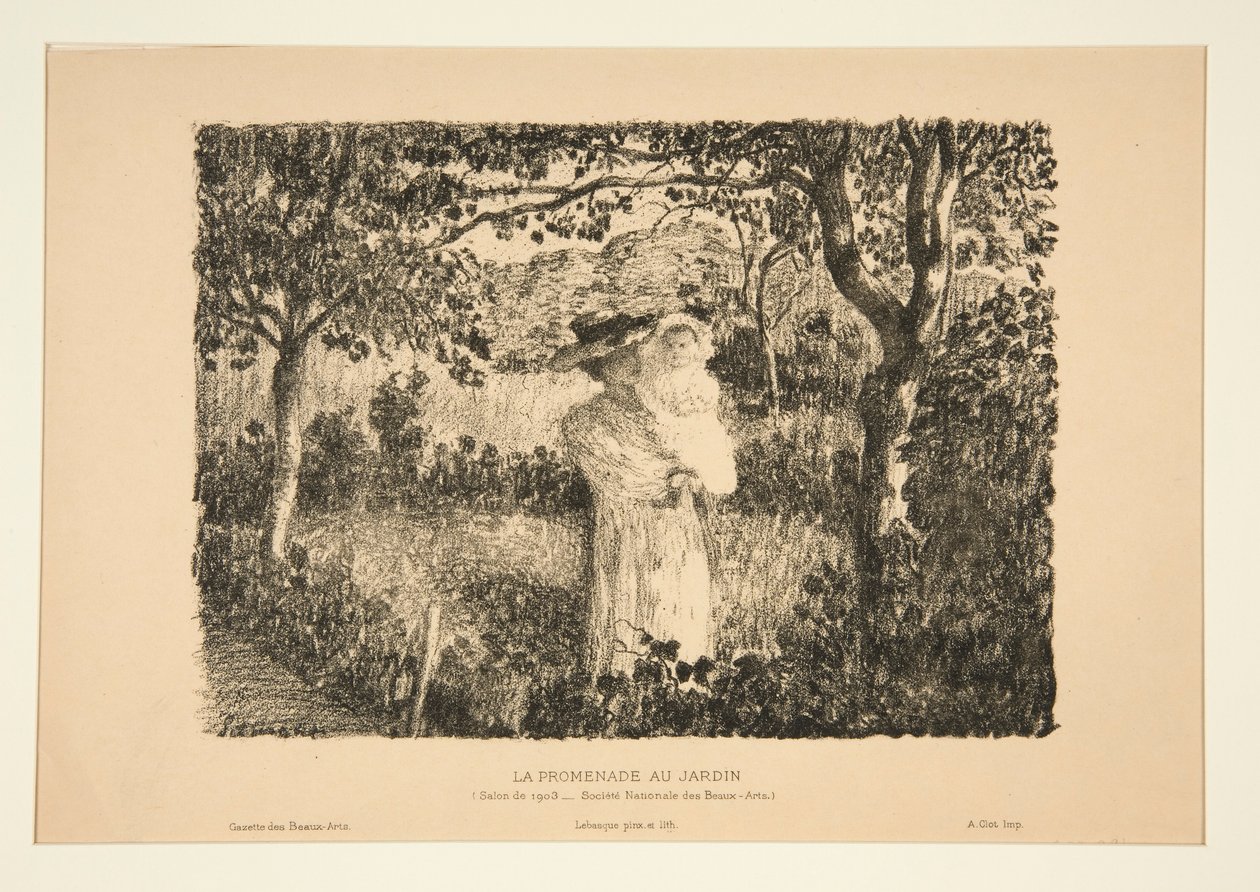 Gåturen i haven af Henri Lebasque