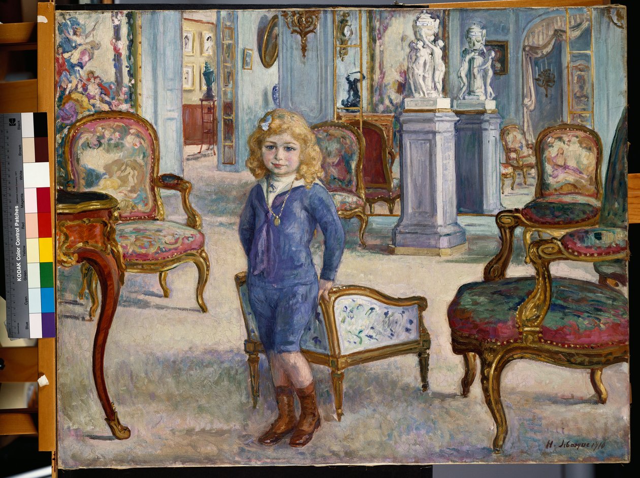Paul de Camondo på Hotel de Camondo, 1910 af Henri Lebasque