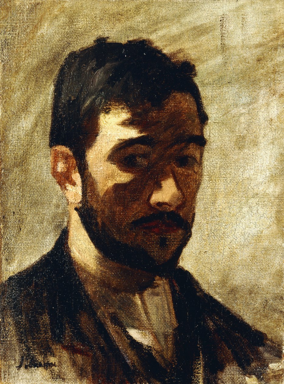 Portræt af kunstneren, 1888 af Henri Lebasque