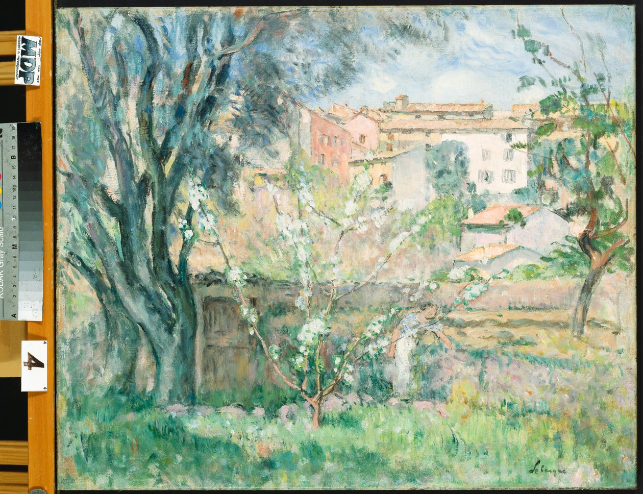 Kunstnerens have i Cannet, 1931 af Henri Lebasque