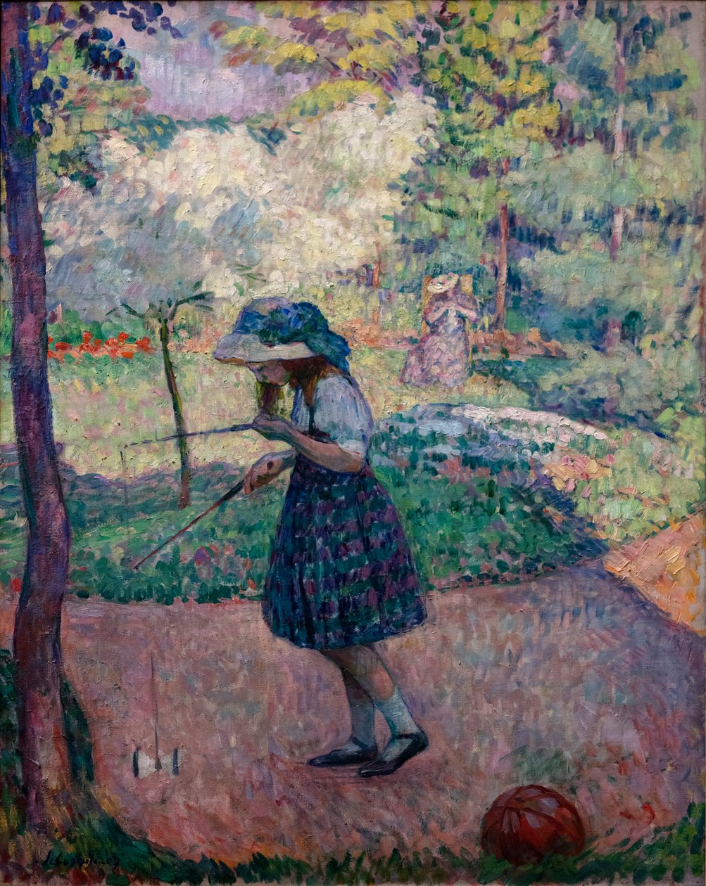 Diabolo-spillet af Henri Lebasque